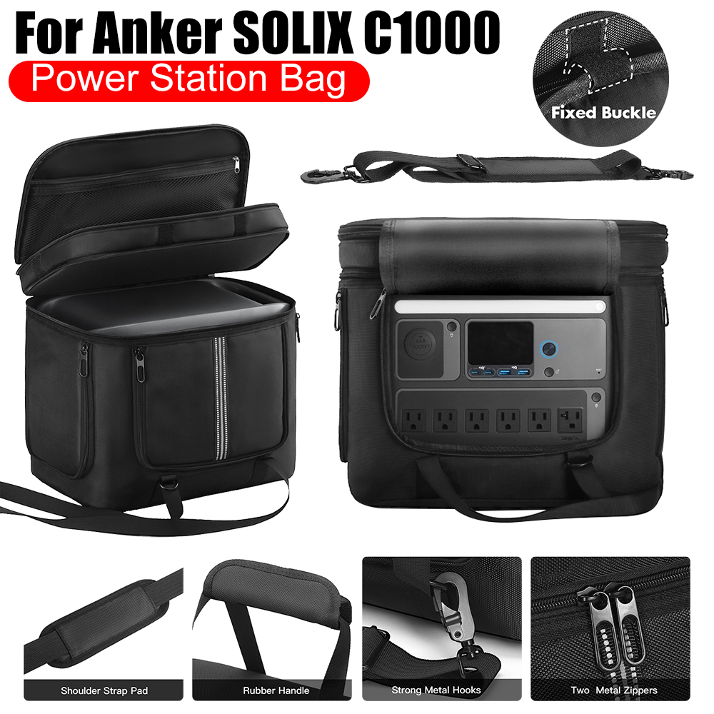 Anker Power Station Solix C1000 - Bolsa de Transporte para Estação de