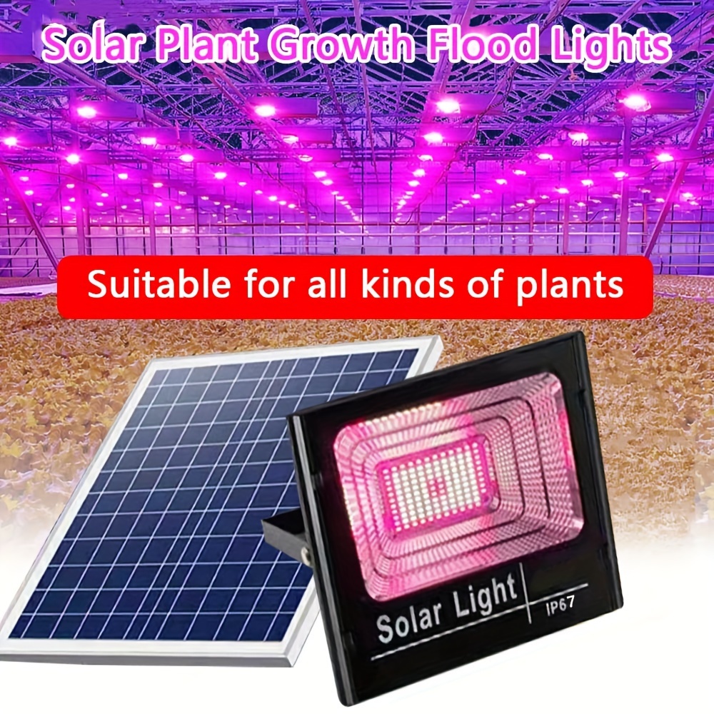 Renewable Energy Project - 35/60w solar led cresce a luz