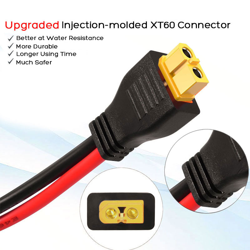 Cabo XT60 de 1,5m/5Ft para Ace - Anker Power Station Solix C1000 avaliação e preço